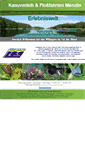Mobile Screenshot of kanuverleih-menzlin.de